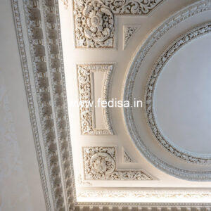 Carved Ceiling Design High Ceiling Living Room Paint Ideas No-2198