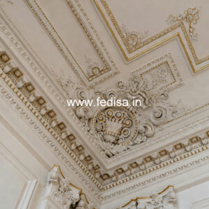 Carved Ceiling Design Living Room Pvc Ceiling Design No-2204