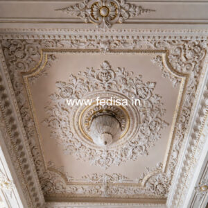 Carved Ceiling Design Pop Minus Plus Latest Design No-2275