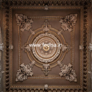 Carved Ceiling Design Pop Bedroom Design 2026 No-2324
