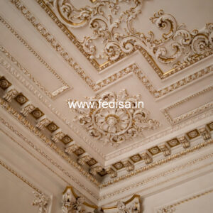 Carved Ceiling Design Ceiling Fan Interior Design No-2343