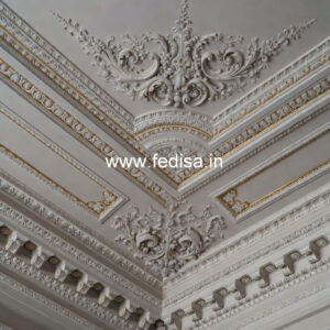 Carved Ceiling Design False Ceiling Mdf Design No-2344