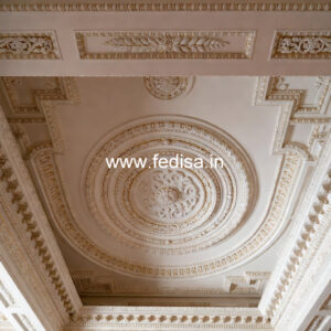 Carved Ceiling Design Temple False Ceiling Design No-2365