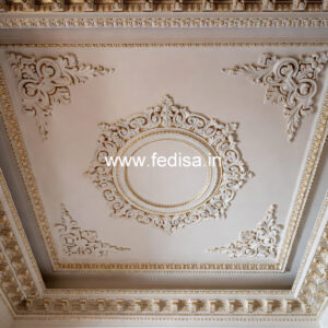Carved Ceiling Design Pop Design Hall Plus Minus No-2407