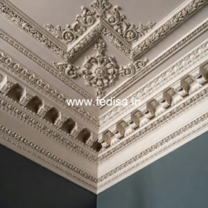 Carved Ceiling Design High Ceiling Wall Design No-2487