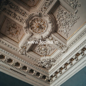 Carved Ceiling Design Pvc Wooden Ceiling Design No-2496