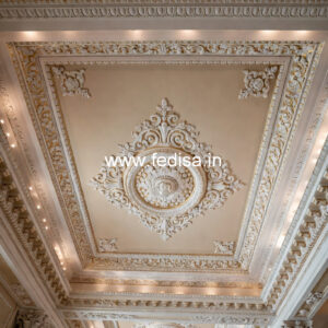 Carved Ceiling Design Room Gypsum Ceiling Design No-2498