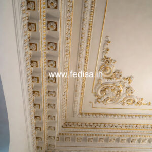 Carved Ceiling Design Sitting Room Gypsum Designs No-2499