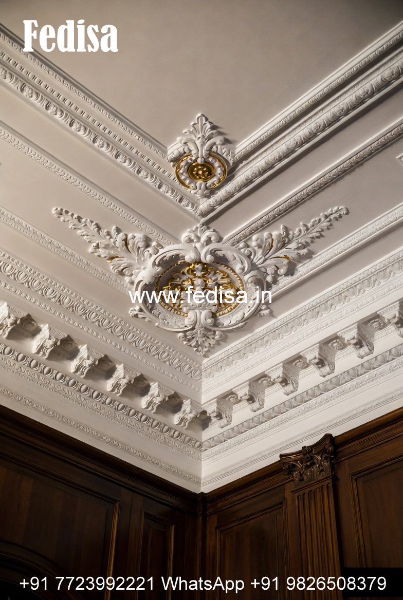 Carved Ceiling Design Pop Ceiling Design For Drawing Room No-2511