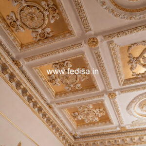 Carved Ceiling Design Pop Dizain Simple No-2539