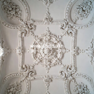 Carved Ceiling Design Living Room Fan Design No-2549