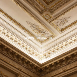 Carved Ceiling Design Roof Pop Design For Home No-2553