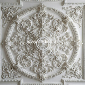 Carved Ceiling Design Gypsum Bedroom Ceiling Design No-2598