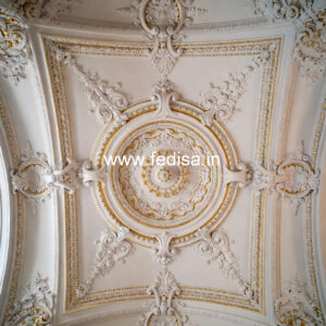 Carved Ceiling Design Cornice Molding Pop Design No-2621