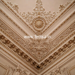 Carved Ceiling Design Bamboo False Ceiling Design No-2625