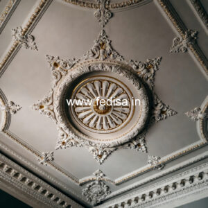 Carved Ceiling Design Pop Design Room Simple No-2631