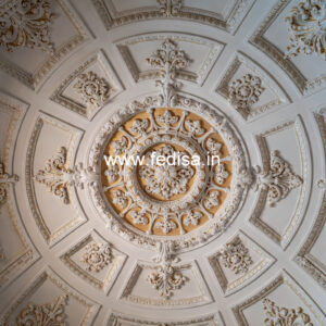 Carved Ceiling Design Pop Design Dining Hall No-2634