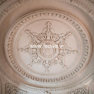 Carved Ceiling Design Small Hall False Ceiling Design No-2655
