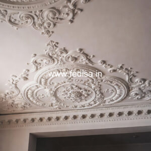 Carved Ceiling Design Pop Phool Color No-2662