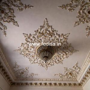 Carved Ceiling Design Plus Minus Pop Design For Small Room No-2668