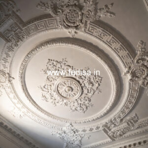 Carved Ceiling Design Gypsum Sheet Ceiling Design No-2749
