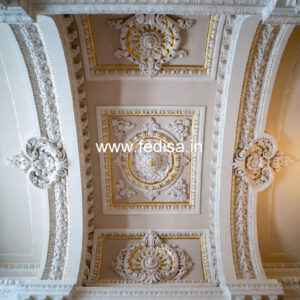 Carved Ceiling Design New Bedroom Pop Design No-2777