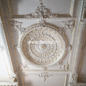 Carved Ceiling Design Modern Kitchen False Ceiling No-2804
