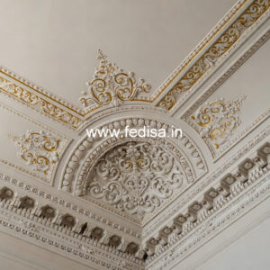 Carved Ceiling Design Gyproc False Ceiling No-2822