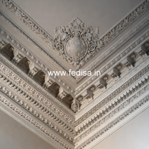 Carved Ceiling Design Pvc False Ceiling Cost Per Square Feet No-2832