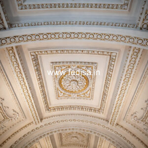 Carved Ceiling Design Plain False Ceiling No-2846