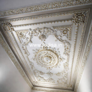 Carved Ceiling Design Pooja Room False Ceiling No-2866