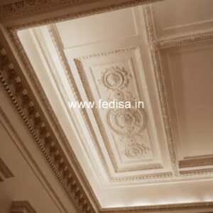 Carved Ceiling Design Pvc Panel False Ceiling No-2876