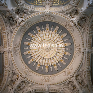 Carved Ceiling Design Pvc False Ceiling Panel Price No-2884