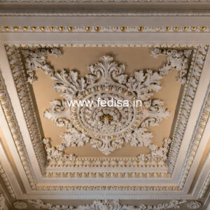 Carved Ceiling Design Washroom False Ceiling No-2901