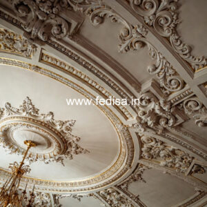 Carved Ceiling Design House False Ceiling No-2902
