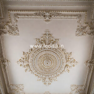 Carved Ceiling Design 2 By 2 False Ceiling No-2910