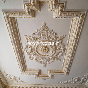 Carved Ceiling Design Hall Fall Ceiling No-2915