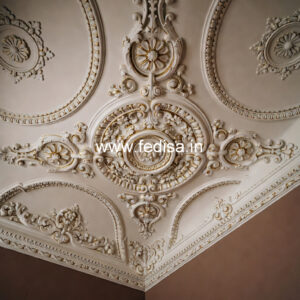 Carved Ceiling Design Fall Ceiling Room No-2928