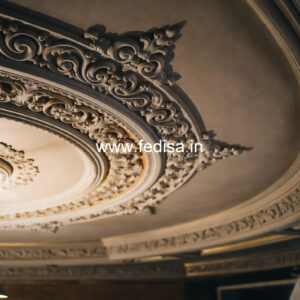 Carved Ceiling Design False Ceiling For Small Room No-2936