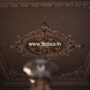 Carved Ceiling Design Fall Ceiling For Bedroom No-2943