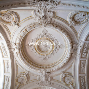 Carved Ceiling Design Gypsum False Ceiling Near Me No-2948