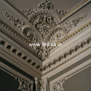 Carved Ceiling Design False Ceiling Options No-2957