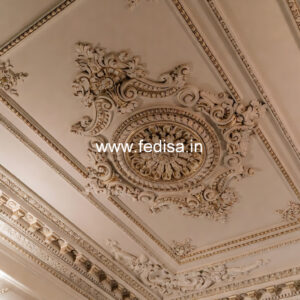 Carved Ceiling Design Pvc False Ceiling Cost No-2963