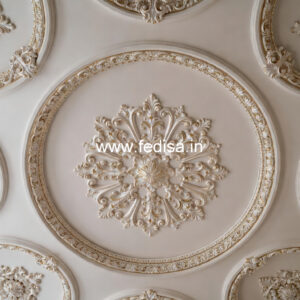 Carved Ceiling Design Rectangular False Ceiling No-2964