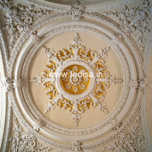 Carved Ceiling Design Pop In Ceiling No-2970