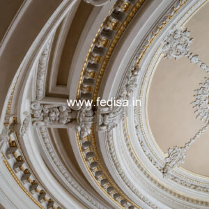 Carved Ceiling Design Gypcore False Ceiling No-3024