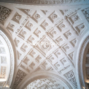 Carved Ceiling Design Wooden False Ceiling For Living Room No-3030