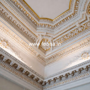 Carved Ceiling Design False Ceiling Plywood No-3035