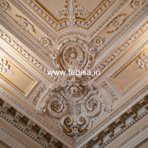 Carved Ceiling Design Pop Ceiling Painting No-3043