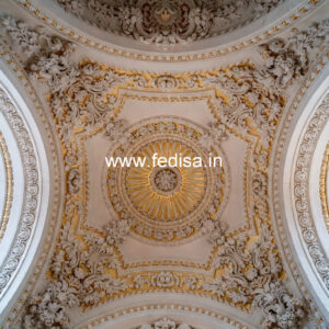 Carved Ceiling Design Industrial False Ceiling No-3048